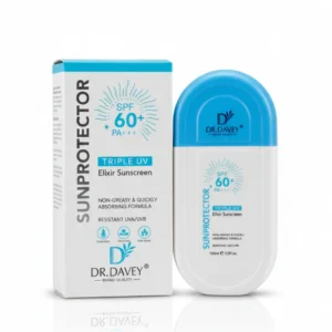 DAVEY Sun Protector Triple UV Elixir Sunscreen SPF60+ PA+++ (Blue)