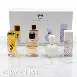 Veyes 4-in-1 Mini EDP Perfume Gift Set – 25ml × 4 Long-Lasting Fragrances (Unisex)