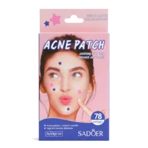 SADOER® Invisible Acne Shield Patches – Ultra-Thin Day & Night Spot Covers (78 Patches)