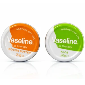 Vaseline Lip Therapy Original – Intensive Moisture Repair for Soft, Healthy Lips (Petroleum Jelly Formula)