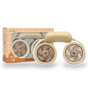 LD909B Neck Portable Fan – Hands-Free, USB Rechargeable, 3-Speed