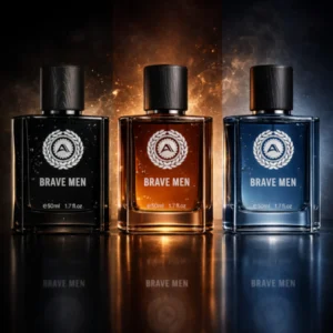 Brave Men Eau de Toilette (EDT) for Men – 50ml | Blue, Black & Yellow Variants