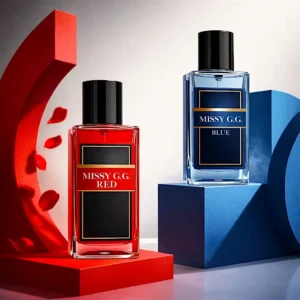 Missy G.G. Red & Blue Perfume Collection – Luxury 30ml Eau De Parfum for Women