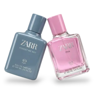ZARR Forever and Always perfume bundle featuring Zarr Forget Me Not and Zarr Pink for men and women in Nigeria