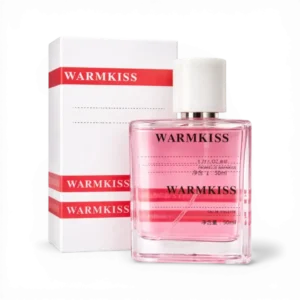 Warmkiss red watermelon perfume bottle and pack