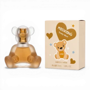 Brown MOSIXIONG Teddy Bear Perfume Bottle