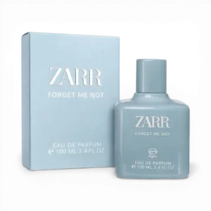 ZARR Forget Me Not Perfume 100ml romantic fragrance bottle and box