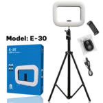 E-30 LED Soft Ring Light Kit with Tripod Stand