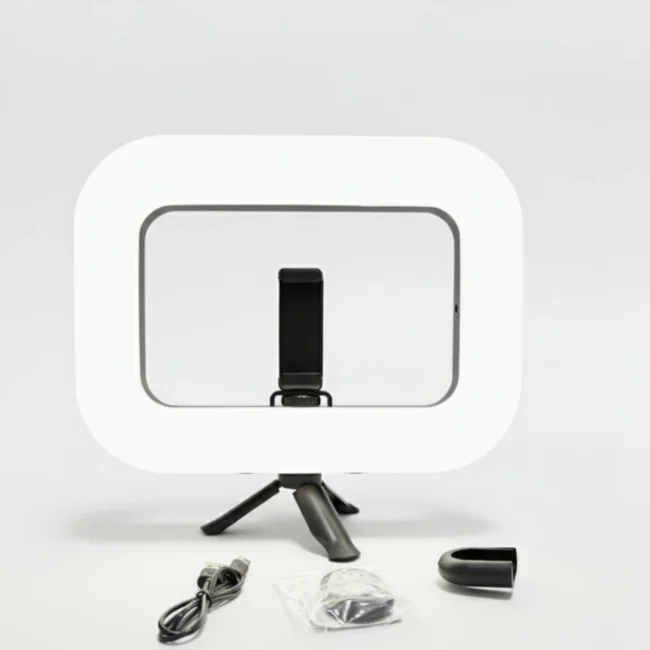 E-30i.webp E 30i - E-30 LED Soft Ring Light with Tripod Stand for Mobile Video & Streaming