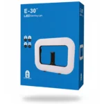 E-30 LED Soft Ring Light with Tripod Stand for Mobile Video & Streaming 9 E-30j.webp