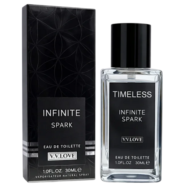Infinite-Spark-1.webp Infinite Spark 1 - V.V. Love Timeless Infinite Spark Eau de Toilette Perfume 30ml – Fresh Citrus Aromatic Men’s Fragrance