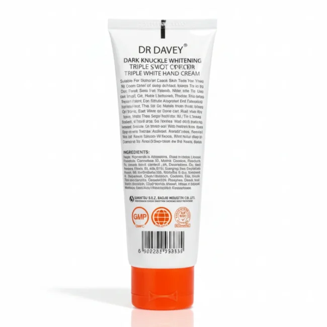 Knuckle Back - DR.DAVEY Dark Knuckle Whitening Triple White Hand Cream – 7 Days Whitening Complex