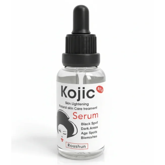 Kojic-Serum-2.webp Kojic Serum 2 - Roushun Kojic Skin Lightening Serum Anti-Dark Spots, Anti-Wrinkle & Hydrating Face Serum