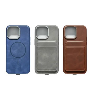 Leather ipohne case with magsafe cases 3 - Premium Leather Phone Case – Slim Protective Cover for iPhone & Android (Shockproof, Anti-Scratch)