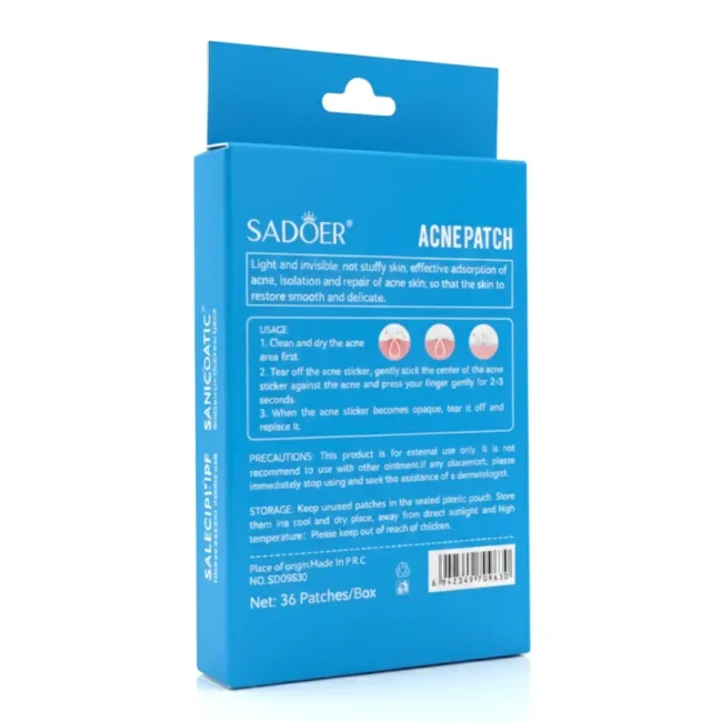 SADOER Acne Patch 3 1 - SADOER Acne Repair Patches with Salicylic Acid (36pcs)