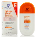 SPF 80 - DR. DAVEY Vitamin E Hydrating Mineral Sunscreen – SPF 80 PA**** – 100ml – 100% Mineral UV Protection