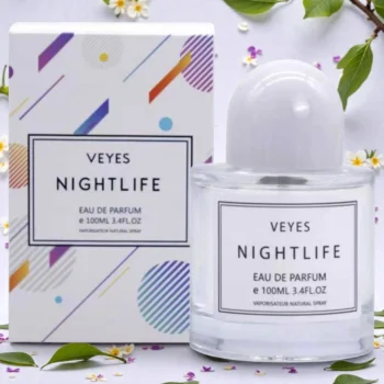 Nightlife by Veyes Eau de Parfum 100ml – Floral Woody Gourmand Unisex Perfume