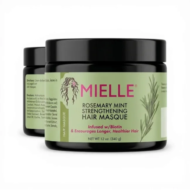 mieller-rosemary-mint-strengthening-hair-masque-beauty.webp mieller rosemary mint strengthening hair masque beauty - Mielle Organic Rosemary Mint Strengthening Hair Masque | Growth, Strengthening & Moisture formula