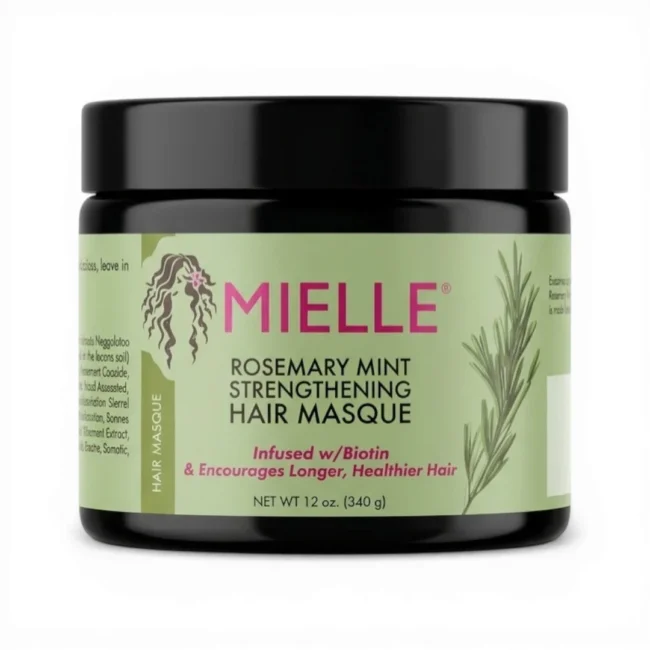 mieller-rosemary-mint-strengthening-hair-masque-frontview_beauty.webp mieller rosemary mint strengthening hair masque frontview beauty - Mielle Organic Rosemary Mint Strengthening Hair Masque | Growth, Strengthening & Moisture formula