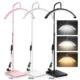 23” LED Half Moon Lamp with Stand – Adjustable Makeup & TikTok Lighting (Dimmable, 3 Color Modes)
