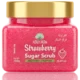 Roushun Strawberry Sugar Scrub – Brightening & Purifying Exfoliating Body Scrub (750g)